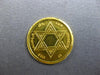 ESTATE JERUSALEM OF GOLD 18KT YELLOW GOLD KNESSET ISRAEL DOUBLE SIDED COIN 28175