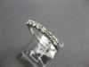 .45CT DIAMOND 14KT WHITE GOLD 3D ROUND 2MM SHARED PRONG WEDDING ANNIVERSARY RING