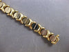 ESTATE 14KT WHITE & YELLOW GOLD 3D CLASSIC ITALIAN XO LOVE BRACELET