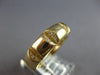 ESTATE .14CT DIAMOND 14KT YELLOW GOLD 3D ROUND SQUARE FUN ANNIVERSARY RING