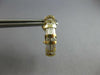 1.0CT DIAMOND 14KT YELLOW GOLD ROUND & BAGUETTE CHANNEL CLIP ON HANGING EARRINGS