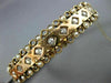 ANTIQUE WIDE .60CT DIAMOND & AAA SOUTH SEA PEARL 14KT ROSE GOLD BANGLE BRACELET