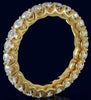 2.21CT DIAMOND 14KT YELLOW GOLD SHARED PRONG ETERNITY WEDDING ANNIVERSARY RING