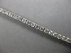 7.34CT SALT & PEPPER DIAMOND 14KT WHITE GOLD 3D ROUND ETERNITY TENNIS BRACELET