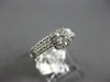 .40CT DIAMOND 14KT WHITE GOLD CLASSIC ROUND SQUARE ENGAGEMENT WEDDING RING SET