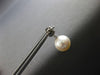 .50CT DIAMOND & AAA SAPPHIRE & AAA SOUTH SEA PEARL 14KT WHITE GOLD 3D EARRINGS