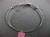 WIDE .59CT DIAMOND 18K WHITE GOLD 3D ROUND & BAGUETTE INVISIBLE BANGLE BRACELET