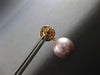 LARGE AAA MULTI COLOR SAPPHIRE & AAA PINK SOUTH SEA PEARL 18K ROSE GOLD EARRINGS