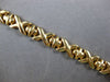 ESTATE LONG 14KT YELLOW GOLD 3D CLASSIC XO LOVE BRACELET