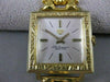 ANTIQUE WIDE 21K & 14K YELLOW GOLD JULES JERGENSON SWISS WATCH 18MM 7.75" #20176