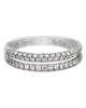 .80CT DIAMOND 18KT WHITE GOLD 3D MULTI ROW SPLIT BAND WEDDING ANNIVERSARY RING
