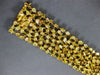 EXTRA LARGE GIA 26.06CT MULTI COLOR DIAMOND 18KT YELLOW GOLD 3D TENNIS BRACELET