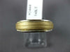 ESTATE WIDE 14KT 2 TONE GOLD 3D MATTE & SHINY WEDDING ANNIVERSARY RING #24444