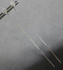 ESTATE LARGE .14CT DIAMOND 18KT WHITE GOLD 3D GEOMETRICAL FUN HANGING EARRINGS