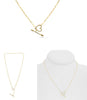 ESTATE .16CT DIAMOND 14KT YELLOW GOLD 3D ROUND ARROW TO YOUR HEART LOVE NECKLACE