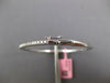 .85CT DIAMOND 14KT WHITE GOLD 3D CLASSIC ROUND SEMI ETERNITY 2MM BANGLE BRACELET