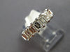 1CT DIAMOND 14KT WHITE GOLD CLASSIC EMERALD CUT 5 STONE WEDDING ANNIVERSARY RING