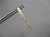 ESTATE 1.02CT DIAMOND 18KT YELLOW GOLD CLASSIC INSIDE OUT HOOP HANGING EARRINGS