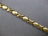 ESTATE 14KT YELLOW GOLD 3D CLASSIC XO MATTE & SHINY LOVE BRACELET