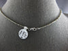 LONG 16.3CT CHOCOLATE FANCY DIAMOND 14KT WHITE GOLD 3D ETERNITY LOVE NECKLACE