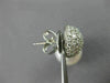 ESTATE LARGE 1.56CT DIAMOND & AAA SOUTH SEA PEARL 18K WHITE GOLD ETOILE EARRINGS