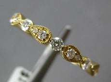 .29CT DIAMOND 18KT YELLOW GOLD ROUND & PEAR SHAPE SEMI ETERNITY ANNIVERSARY RING
