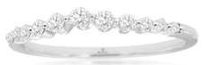 .25CT DIAMOND 14K WHITE GOLD CLASSIC ROUND SHARED PRONG WEDDING ANNIVERSARY RING