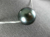 ESTATE LARGE .35CT DIAMOND & AAA TAHITIAN PEARL 18K WHITE GOLD 3D ETOILE PENDANT