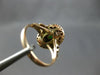 ANTIQUE AAA JADE 14K ROSE GOLD CLASSIC BEZEL OVAL FILIGREE FUN LUCKY RING #27505