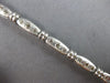 1.80CT DIAMOND 14KT WHITE GOLD PAST PRESENT FUTURE MATTE & SHINY TENNIS BRACELET