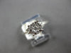 .33CT DIAMOND 18KT WHITE GOLD 3D CLASSIC ROUND CLUSTER ILLUSION ENGAGEMENT RING