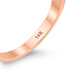ESTATE 1.0CT DIAMOND 14KT ROSE GOLD 3D ROUND SOLITAIRE 6 PRONG ENGAGEMENT RING