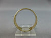 ESTATE WIDE 14KT YELLOW GOLD MATTE & SHINY HANDETCHED WEDDING ANNIVERSARY RING