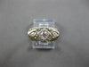 ANTIQUE ART DECO .26CT OLD MINE DIAMOND 14KT WHITE GOLD ANNIVERSARY RING #27890