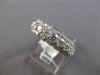 1.77CT DIAMOND 14K WHITE GOLD ROUND CLASSIC ROUND 3 ROW WEDDING ANNIVERSARY RING