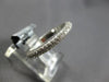 1.02CT DIAMOND 18KT WHITE GOLD MULTI ROW 2.5mm ETERNITY WEDDING ANNIVERSARY RING