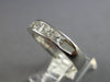 1.0CT DIAMOND 14KT WHITE GOLD CLASSIC PRINCESS CHANNEL WEDDING ANNIVERSARY RING
