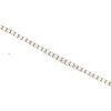 ESTATE 3.60CT DIAMOND 18KT WHITE GOLD 3D CLASSIC 4 PRONG ROUND TENNIS BRACELET