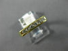 ESTATE .35CT DIAMOND 14K YELLOW GOLD 6 STONE FLAT CHANNEL ANNIVERSARY RING 10078