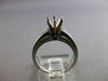 .32CT DIAMOND 14KT WHITE GOLD SIX PRONG CHANNEL SEMI MOUNT ENGAGEMENT RING 28078