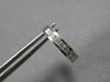 ESTATE .25CT DIAMOND 14KT WHITE GOLD CLASSIC ROUND HUGGIE HOOP HANGING EARRINGS