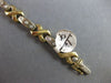 .75CT DIAMOND 14KT 2 TONE GOLD 3D 3 STONE PAST PRESENT FUTURE XO TENNIS BRACELET