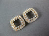 .67CT DIAMOND 18KT ROSE GOLD CLUSTER SQUARE INTERCHANGEABLE STUD JACKET EARRINGS