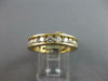 3.0CT CUBIC ZIRCONIA 14KT YELLOW GOLD CHANNEL ETERNITY WEDDING ANNIVERSARY RING
