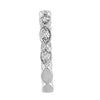 .28CT DIAMOND 18KT WHITE GOLD 3D ROUND MARQUISE SHAPE FILIGREE ANNIVERSARY RING