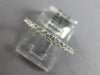 .33CT DIAMOND 18K WHITE GOLD 3D ROUND 2mm SEMI ETERNITY WEDDING ANNIVERSARY RING