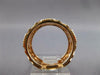 WIDE 1.92CT DIAMOND & AAA RUBY 18KT WHITE & ROSE GOLD ROUND & BAGUETTE FUN RING