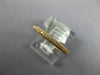 .46CT DIAMOND 18KT ROSE GOLD MULTI ROW 2.5mm 3/4 ETERNITY PAVE ANNIVERSARY RING