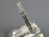 1.29CT DIAMOND 14K WHITE GOLD SHARED PRONG ETERNITY 3mm WEDDING ANNIVERSARY RING
