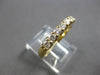 .50CT DIAMOND 14KT YELLOW GOLD 7 STONE SHARED PRONG ROUND ANNIVERSARY RING 28163